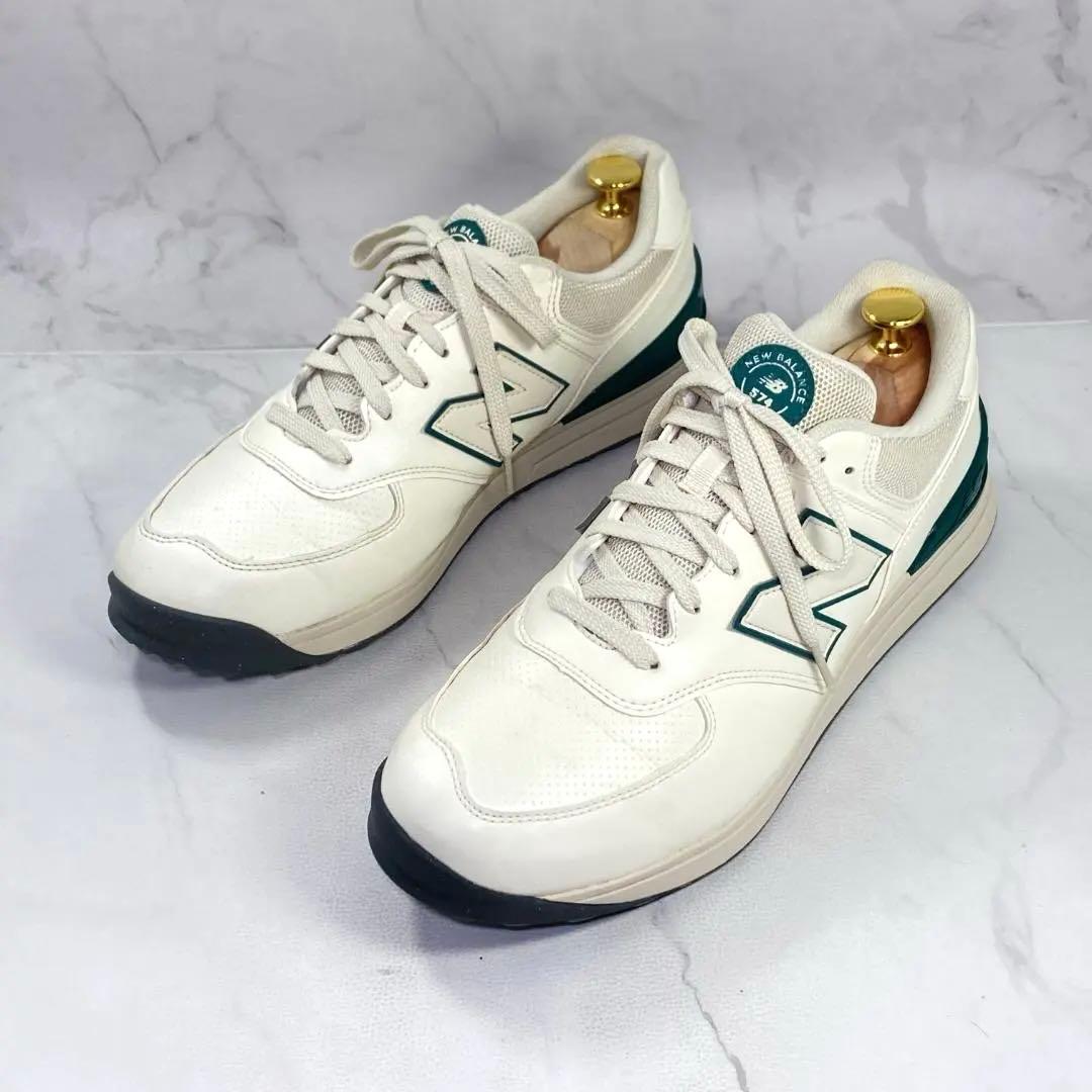【美品・訳あり】new balance ゴルフシューズ 左27㎝ 右26.5㎝