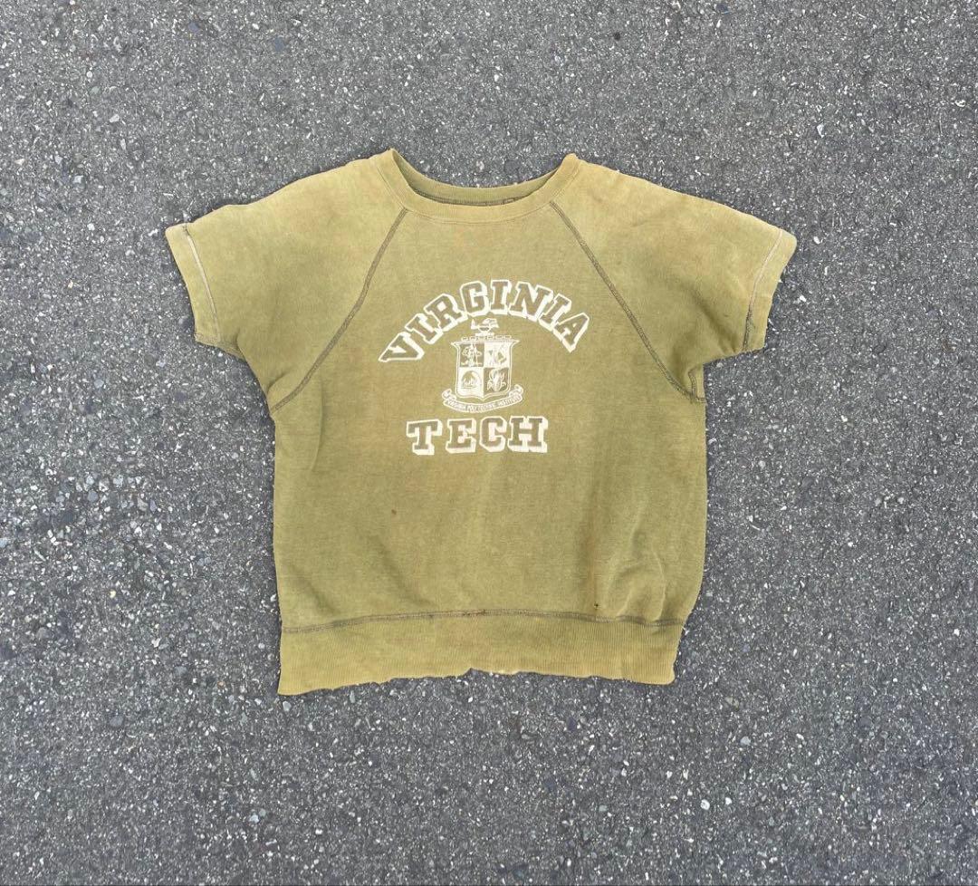 60s ヴィンテージ半袖スウェット