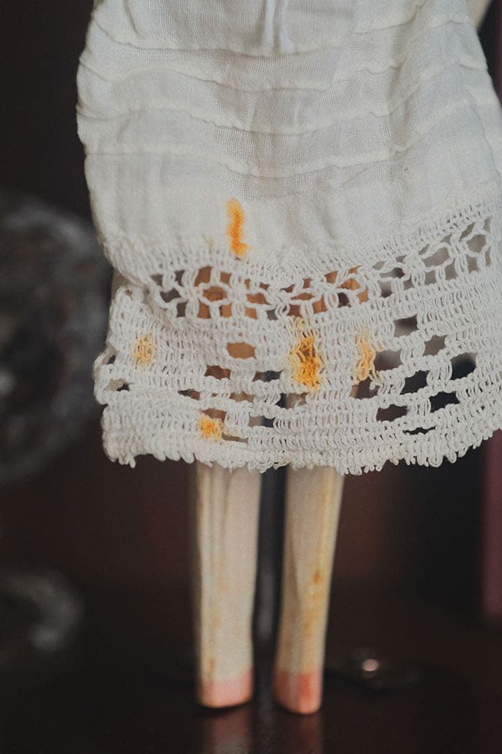 アンティーク ペグドール ウッデンドール 木製人形 ドイツ オランダ