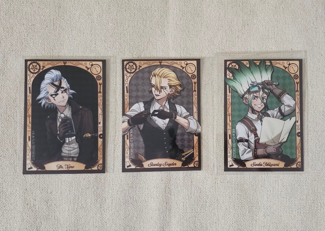 Dr.STONE ゼノ スタンリー アクリルスタンド クリアカード 特典