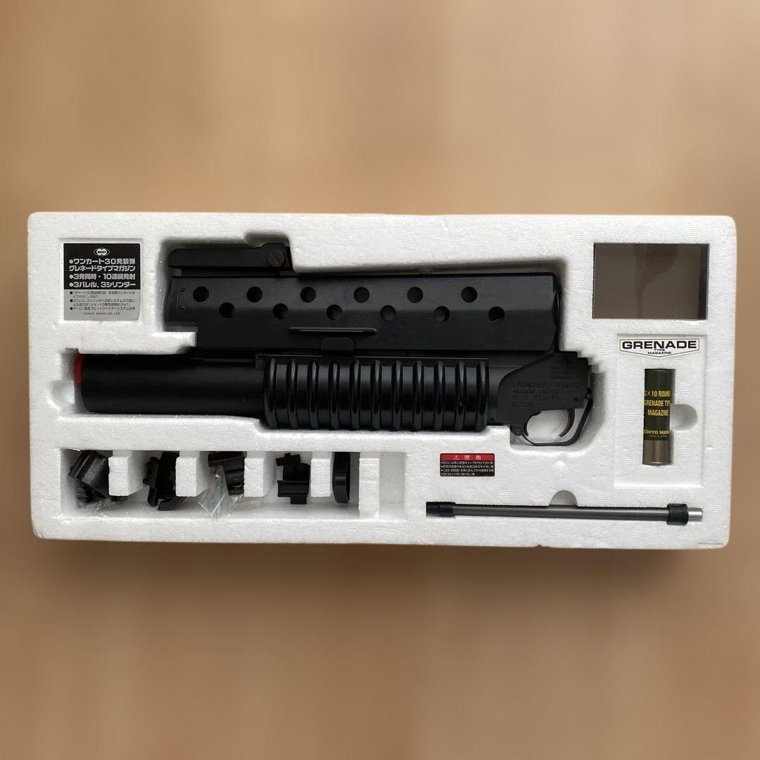 東京マルイ純正M203グレネード3発同時発射エアガン M16タイプ（絶版品）