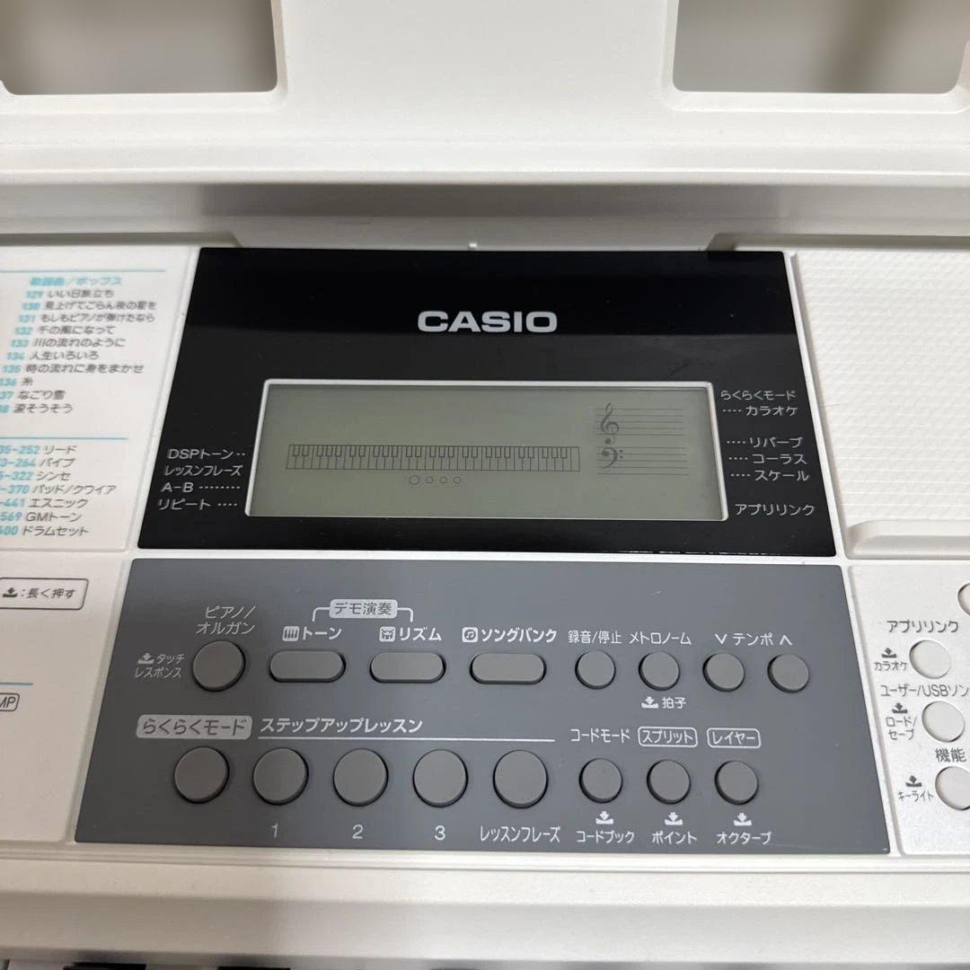 lk-516 カシオ　casio キーボード　楽譜本付き