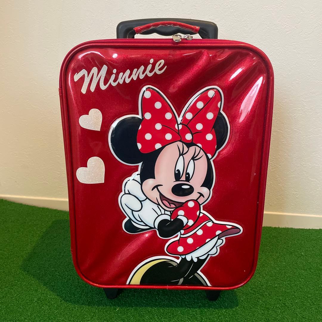 ミニーマウス キャリーケース　香港ディズニーランド購入品