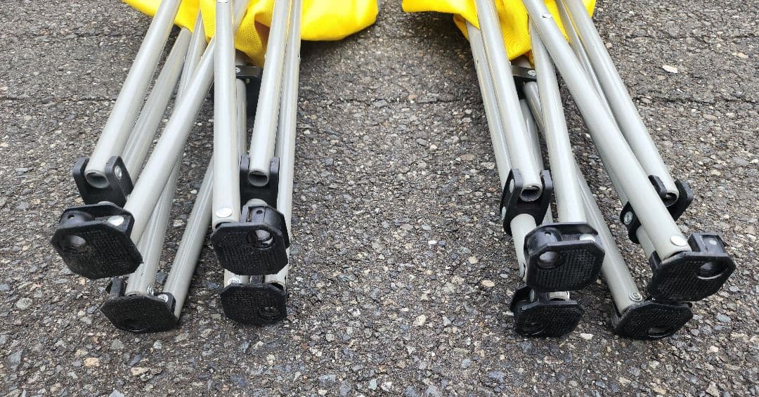 CHUMSチャムス×フリークスストア 別注 黄色アウトドアチェア2セット