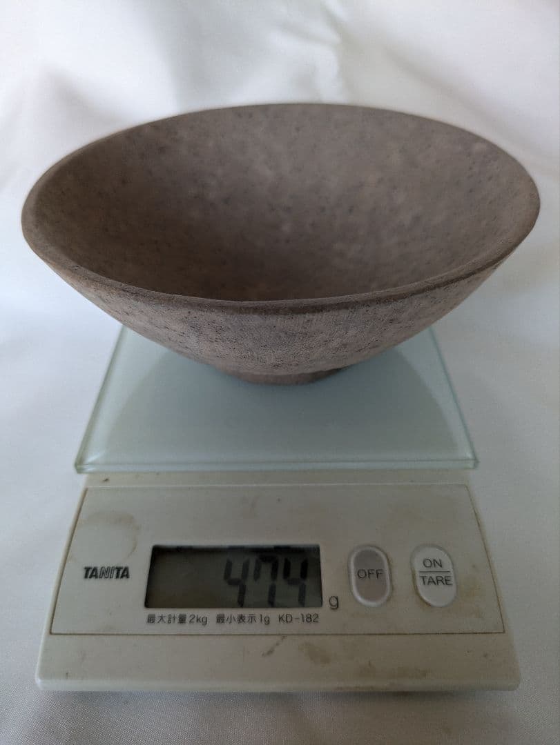 茶碗、石茶碗、自然石茶碗、倉田辰彦作