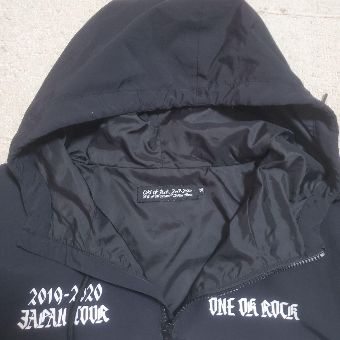 【美品】ONE OK ROCK アノラックジャケット Mサイズ ブラック