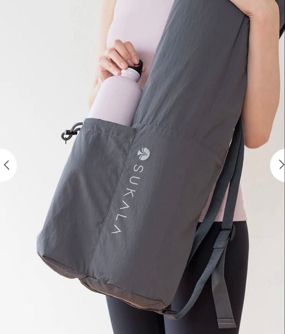 新品未使用　SUKALA リバーシブル　ヨガマット 4mm バッグ　LAVA