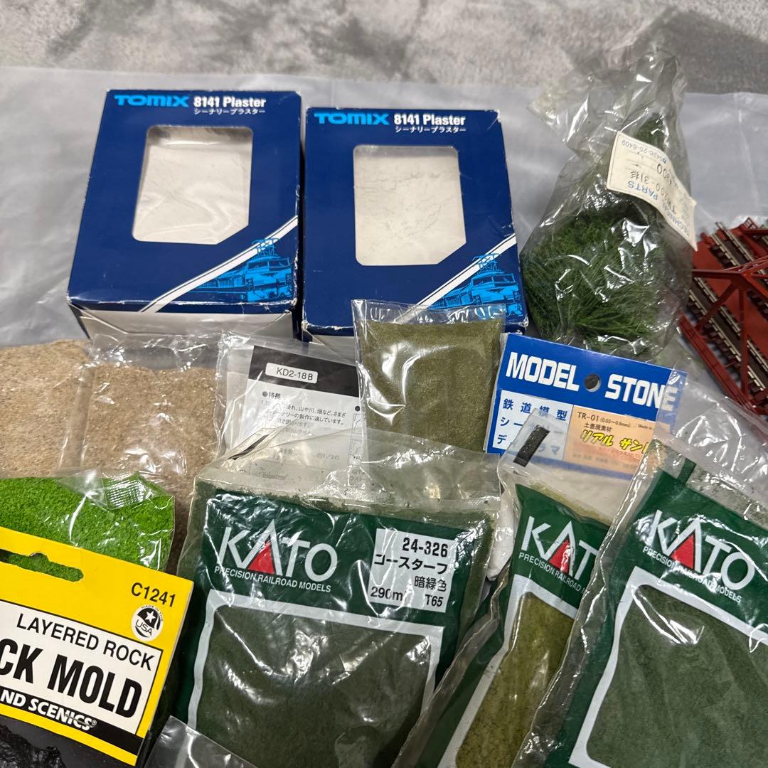 ［ジャンク］鉄道模型　Nゲージ　ストラクチャー　大型トラス橋他　大量　まとめ