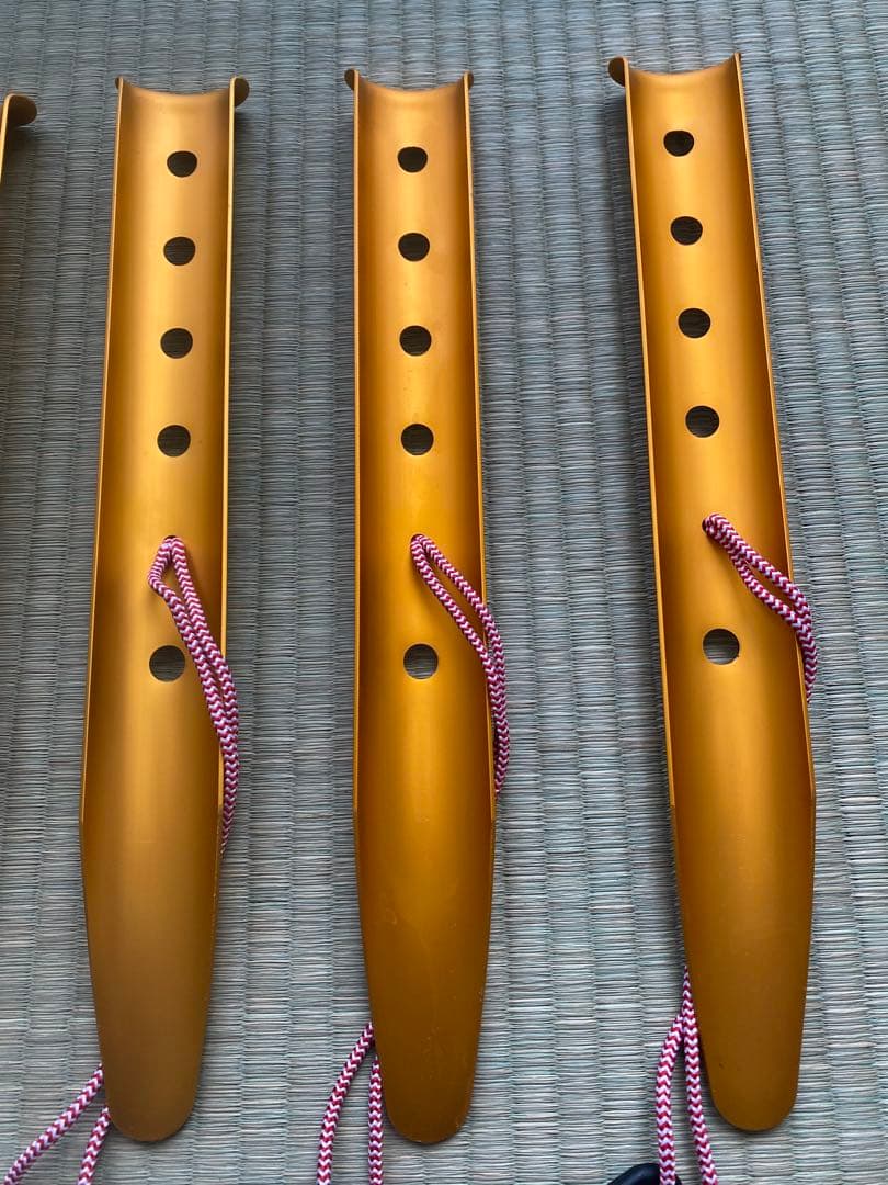 【未使用】Hilleberg ヒルバーグ　スノー&サンドペグ(6本)