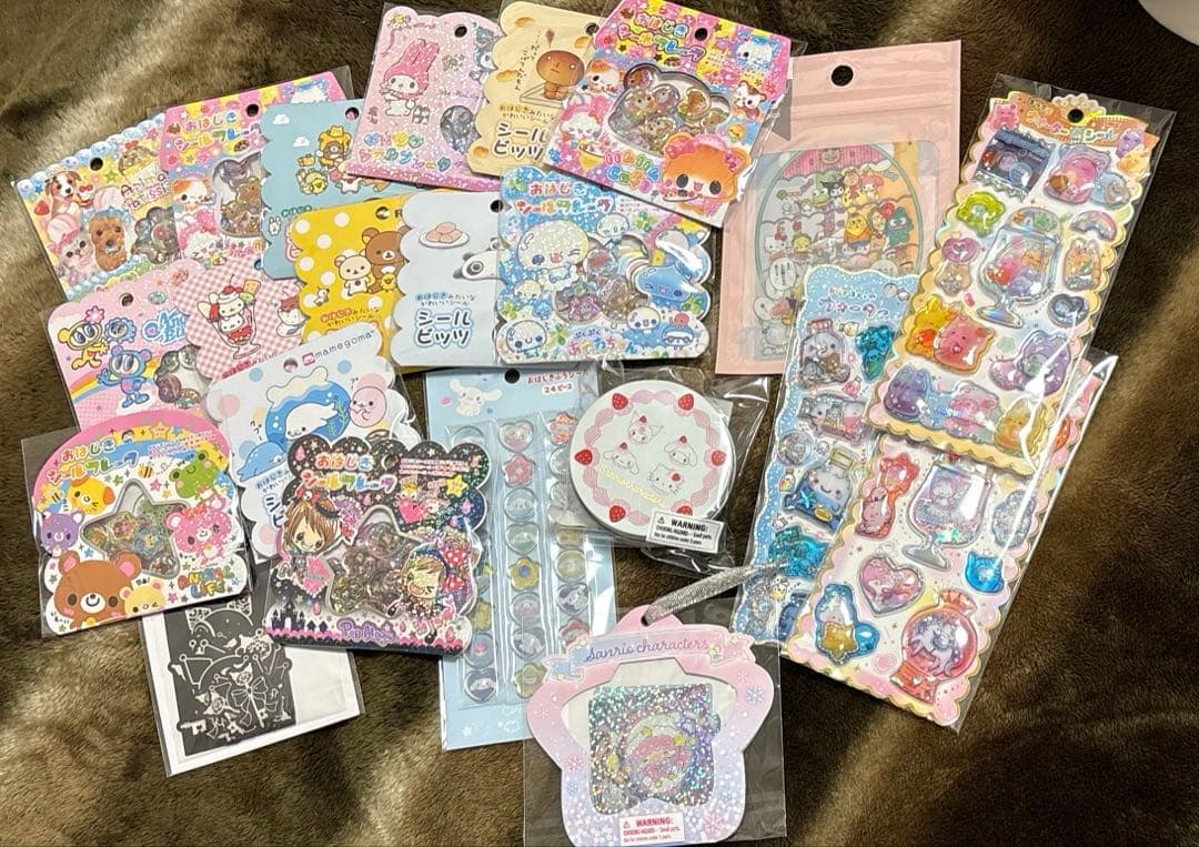 サンエックス サンリオ 平成レトロシール まとめ売り