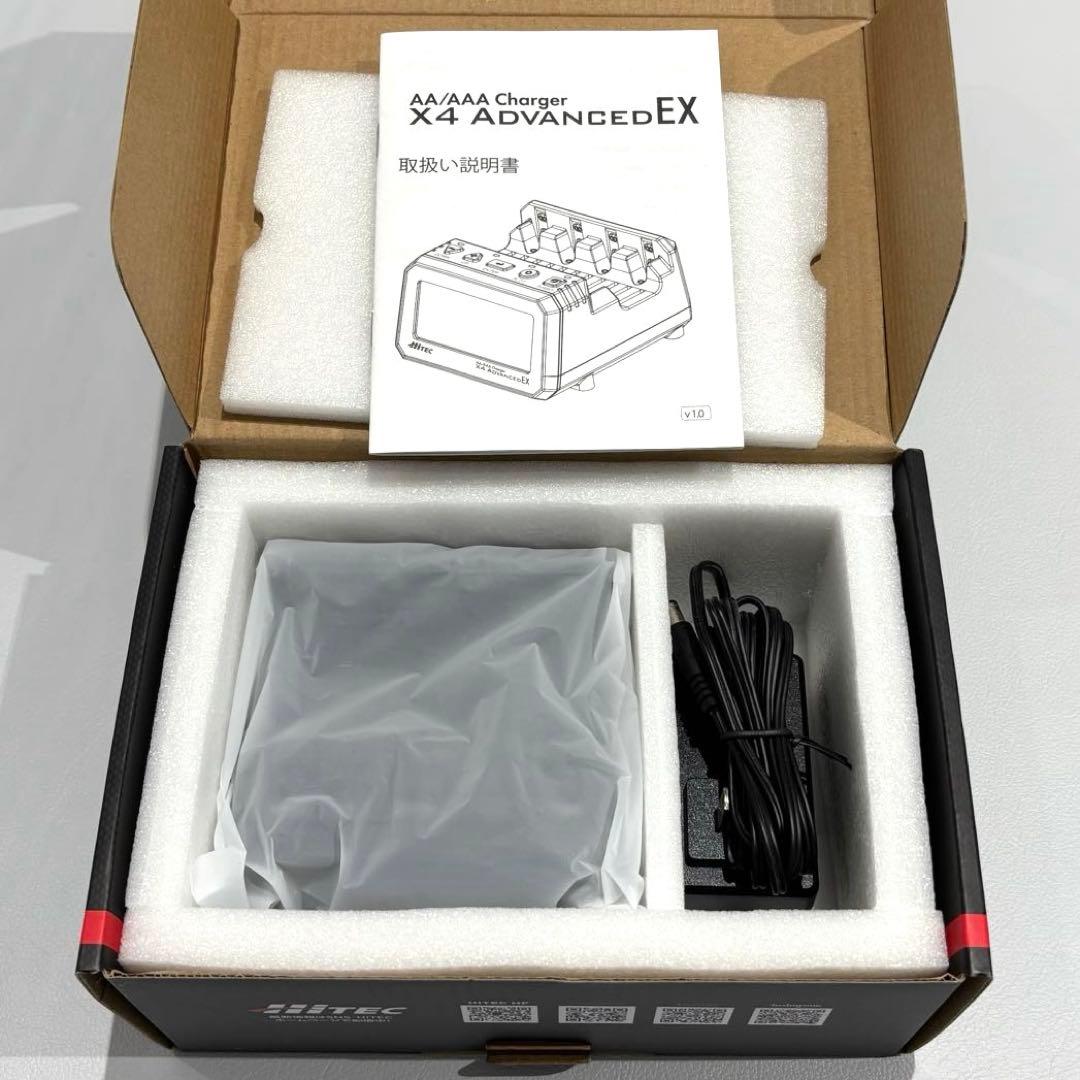 ① ハイテック X4 アドバンス EX 単三/ 単四充電器 ミニ四駆 ミニッツ