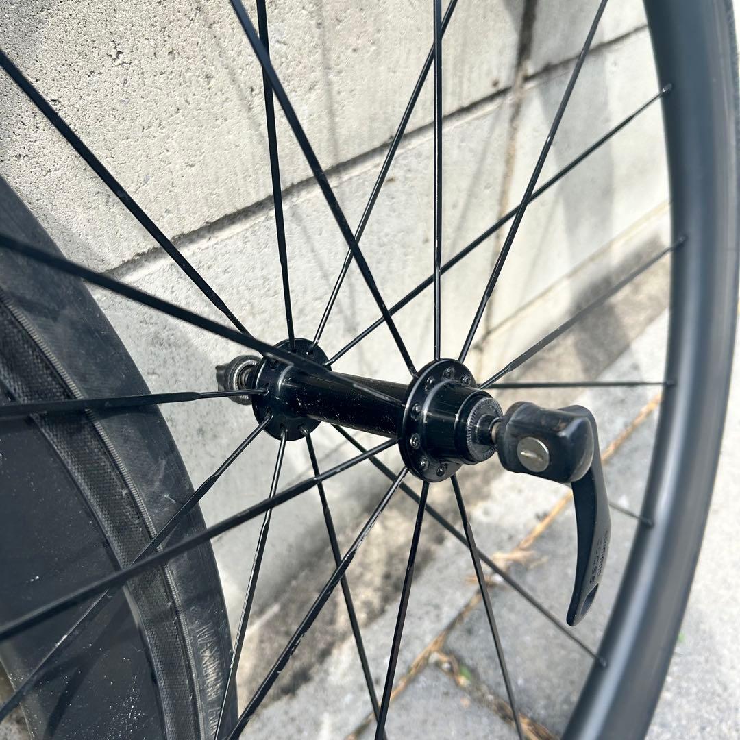 【爆音】スーパーチーム50mm　カーボン　クリンチャー　ホイール　リムブレーキ
