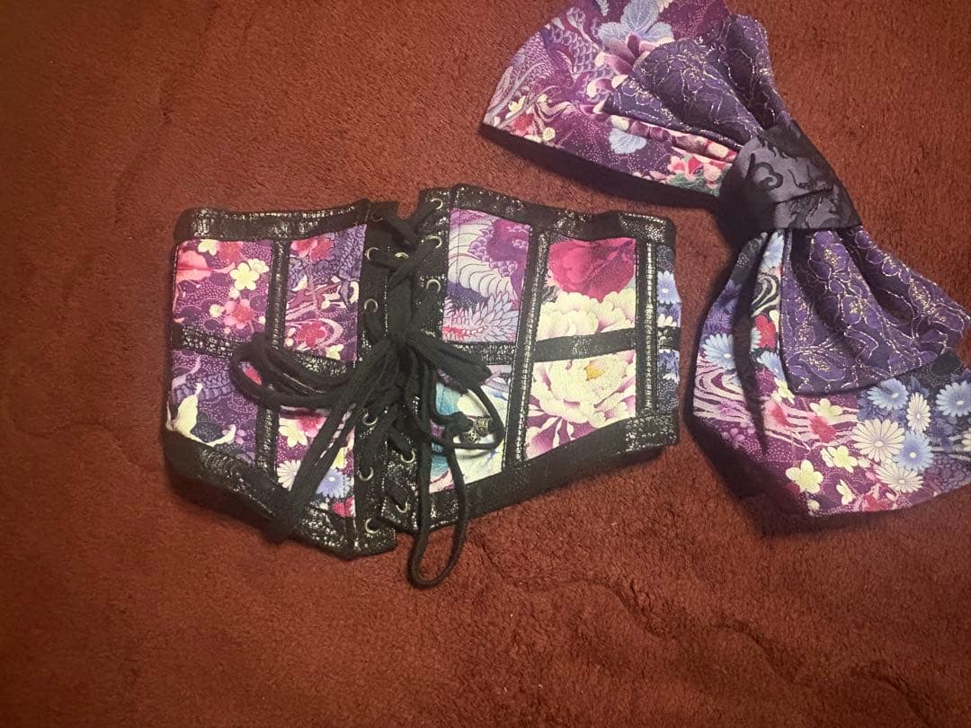 ベ*ー様 Quite Frash 和風キャミソール&コルセット付き