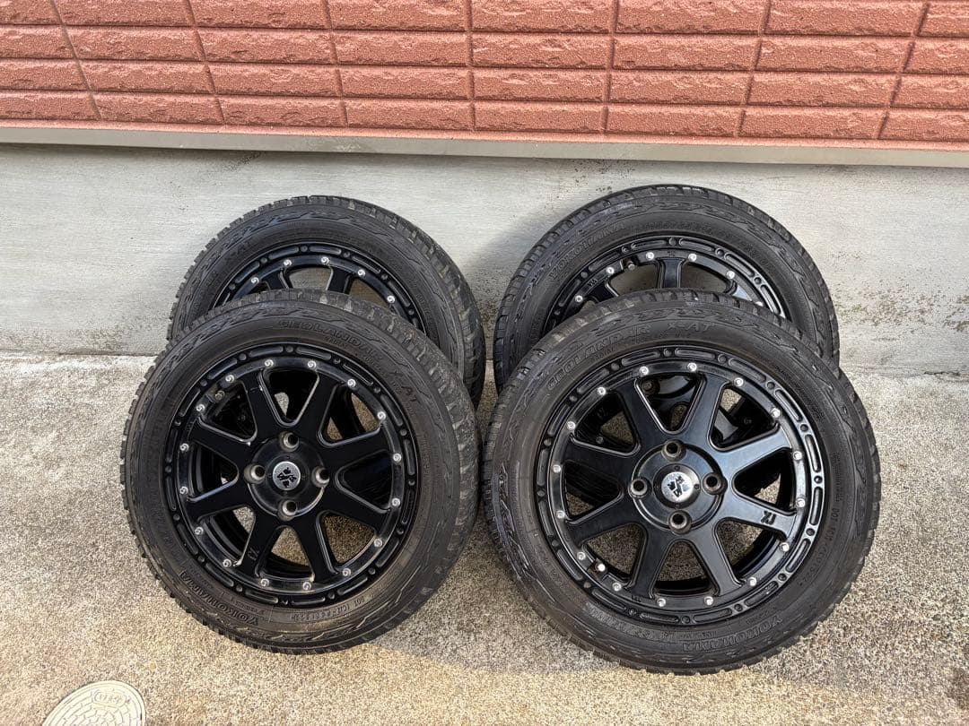 中古14インチ エクストリームj ヨコハマ ジオランダーX-AT