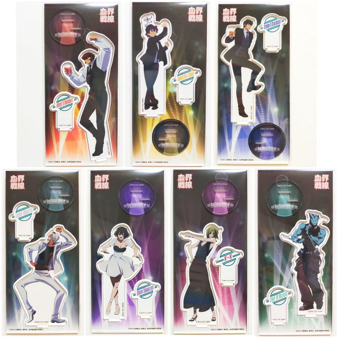 血界戦線 アクスタ クラウス レオ ザップ スティーブン チェイン K・K