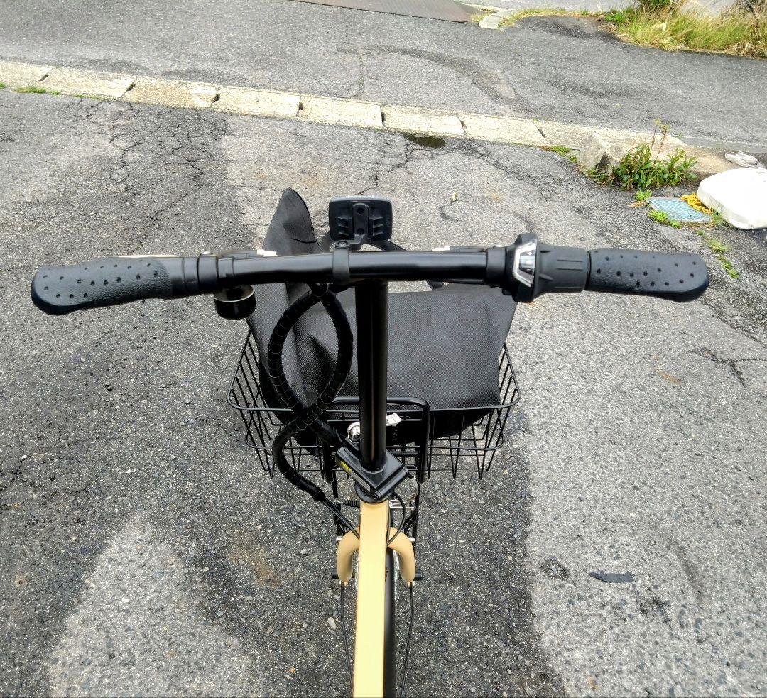 ヒロ様　☆HUMMER 折り畳み電動アシスト自転車 １年保証☆ベ468☆