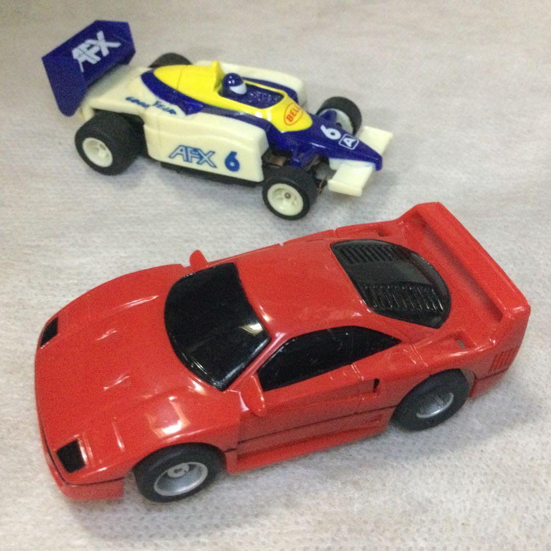 Ferrari F40 & AFX F1 HOスケール スロットレーシングカー
