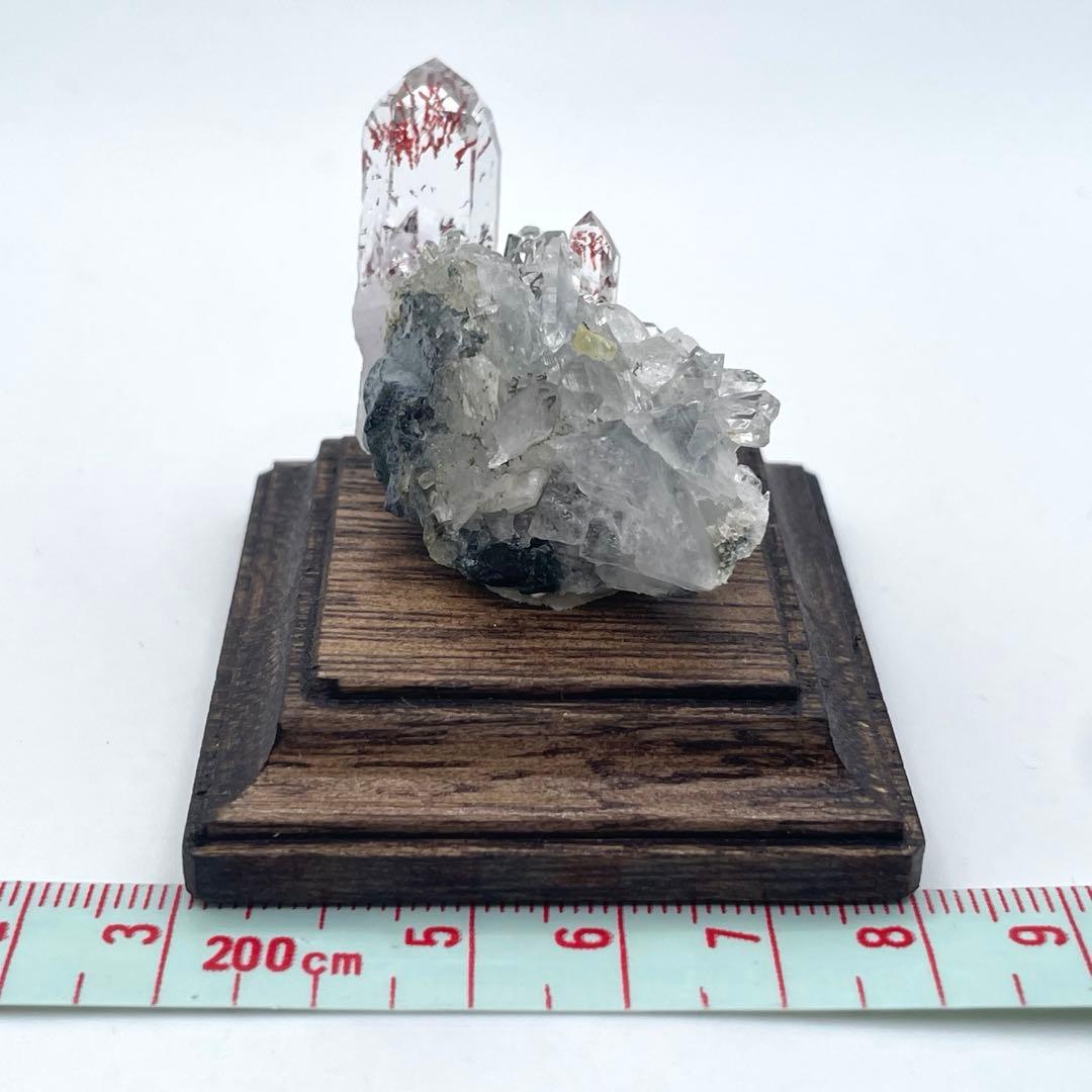 Namibia ゴボボセブ山 ヘマタイトインクォーツ(クラスター)