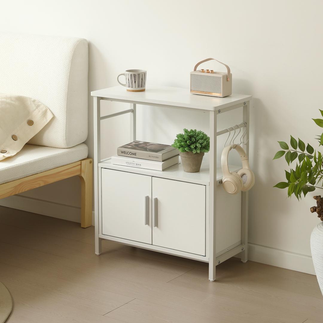 【新品】耐荷重120kg 頑丈水槽台 60cm幅 3段収納