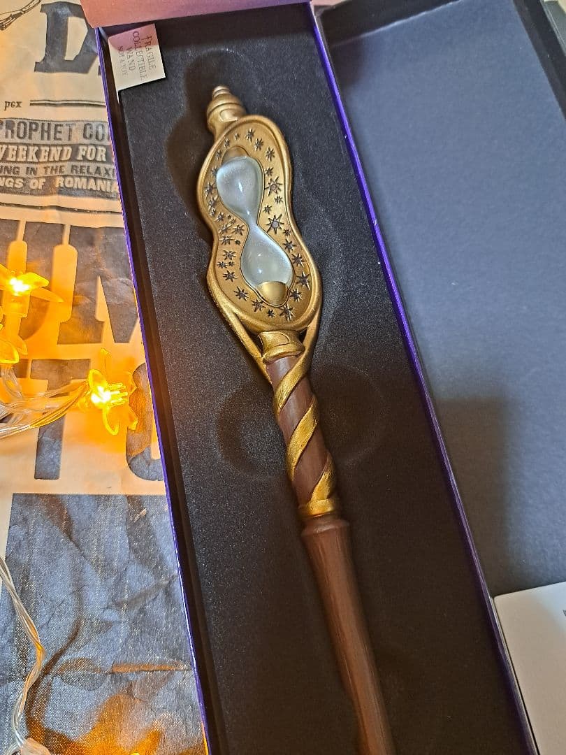 ロンドン 限定 スタジオツアー ハリー・ポッター 逆転時計 タイムターナー 杖