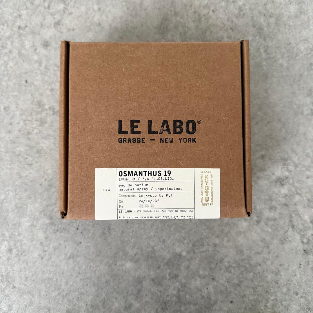【新品未使用】ルラボ OSMANTHUS 19 オスマンサス 19 100ml