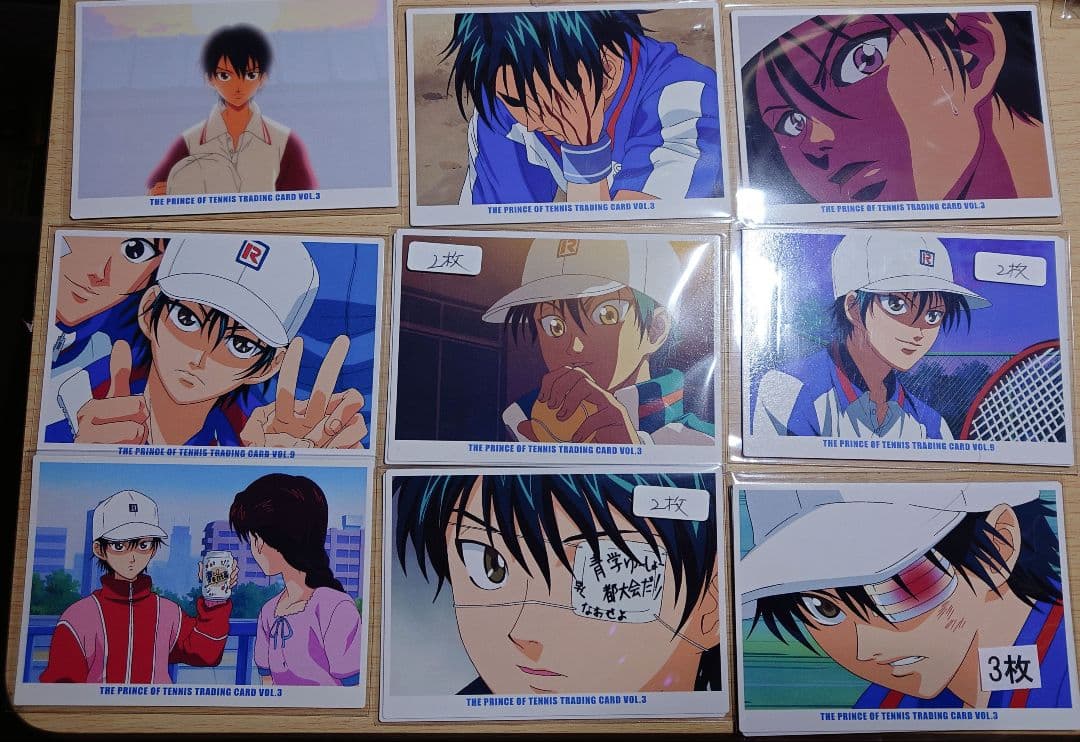 メ*ー様 ①テニスの王子様 越前リョーマ カード まとめ売り 計70枚