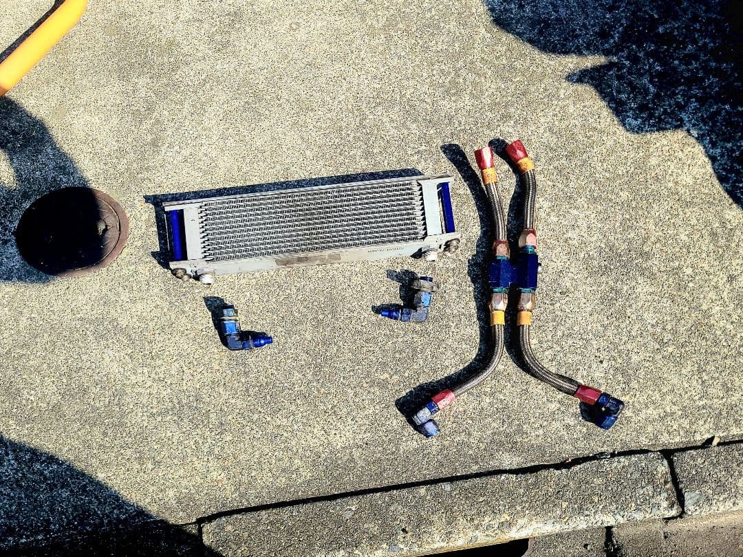 XJR1300 プロト13段オイルクーラーサーモスタットセット。