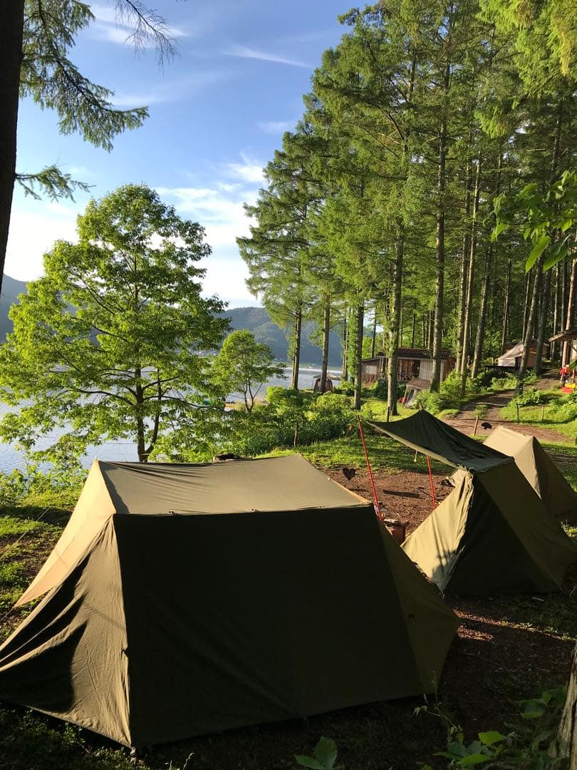 取説付き《フォックスベース仕様⭐︎》二股フレーム＋棟ポール　快適空間らくらく設営⭐︎