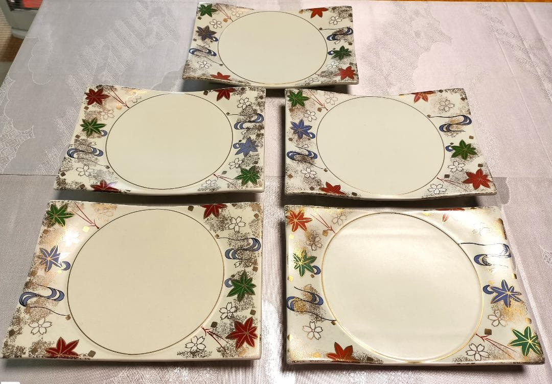 稀少！お正月に　音右衛門　金彩　変形長角皿　琳派　和モダン　雅【新品・未使用】