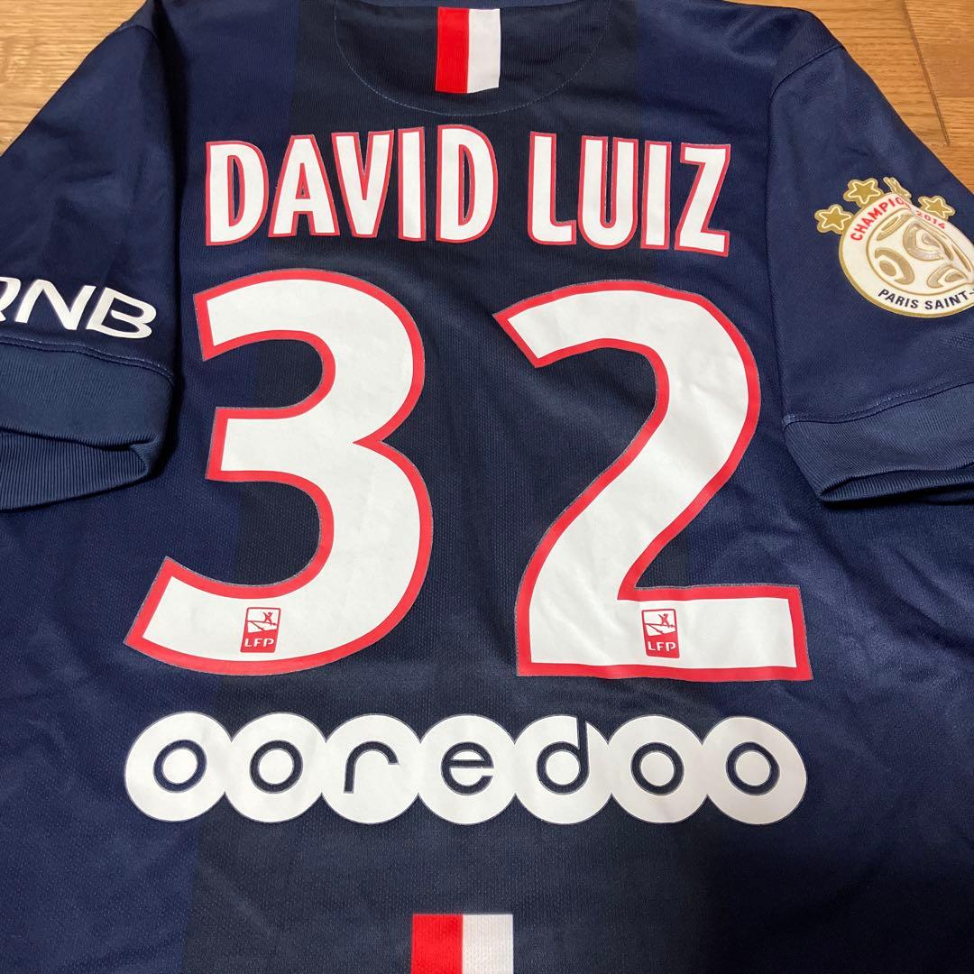 【⭐︎美品⭐︎/正規品】パリ・サンジェルマン ダビド・ルイス ユニフォーム