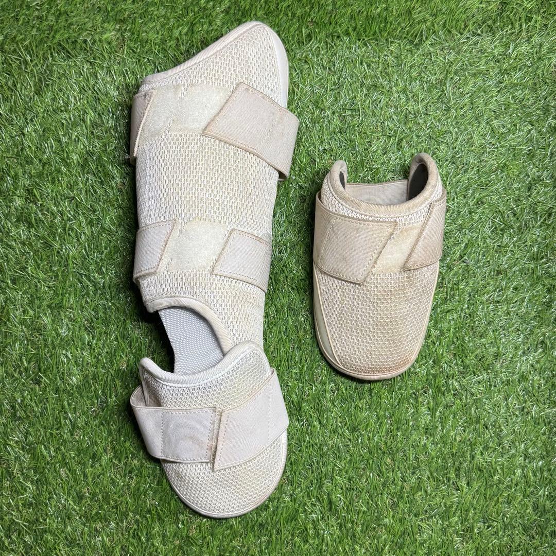 エボシールド　エルボーガード・フットガード 2点セット 高校野球用 ホワイト