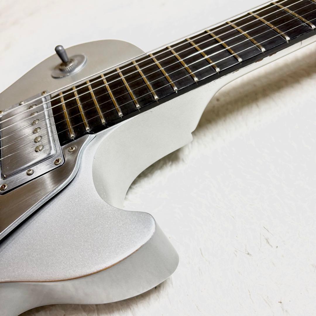 ギブソン　レスポールスタジオ　レアカラーplatinum エボニー指板2004年