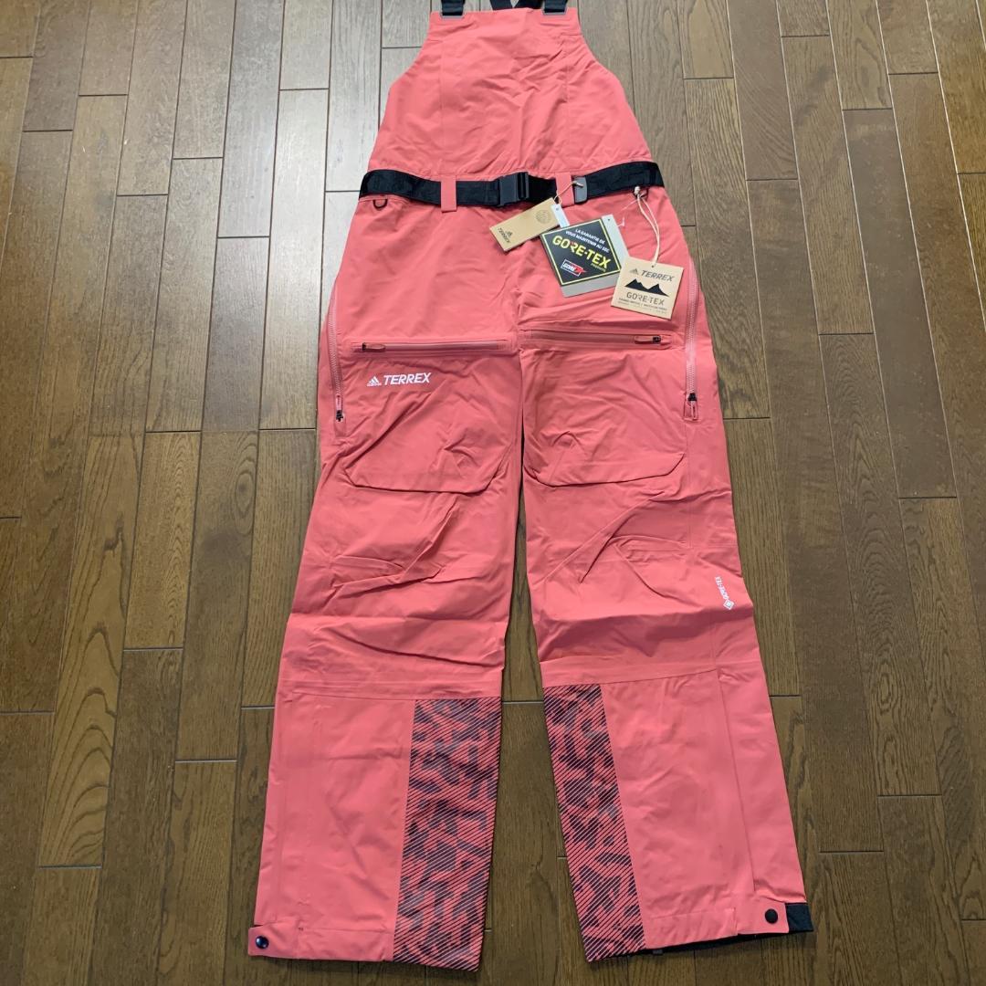 アディダス　ゴアテックス　スキー　スノーボードウェア　ピンク系　L