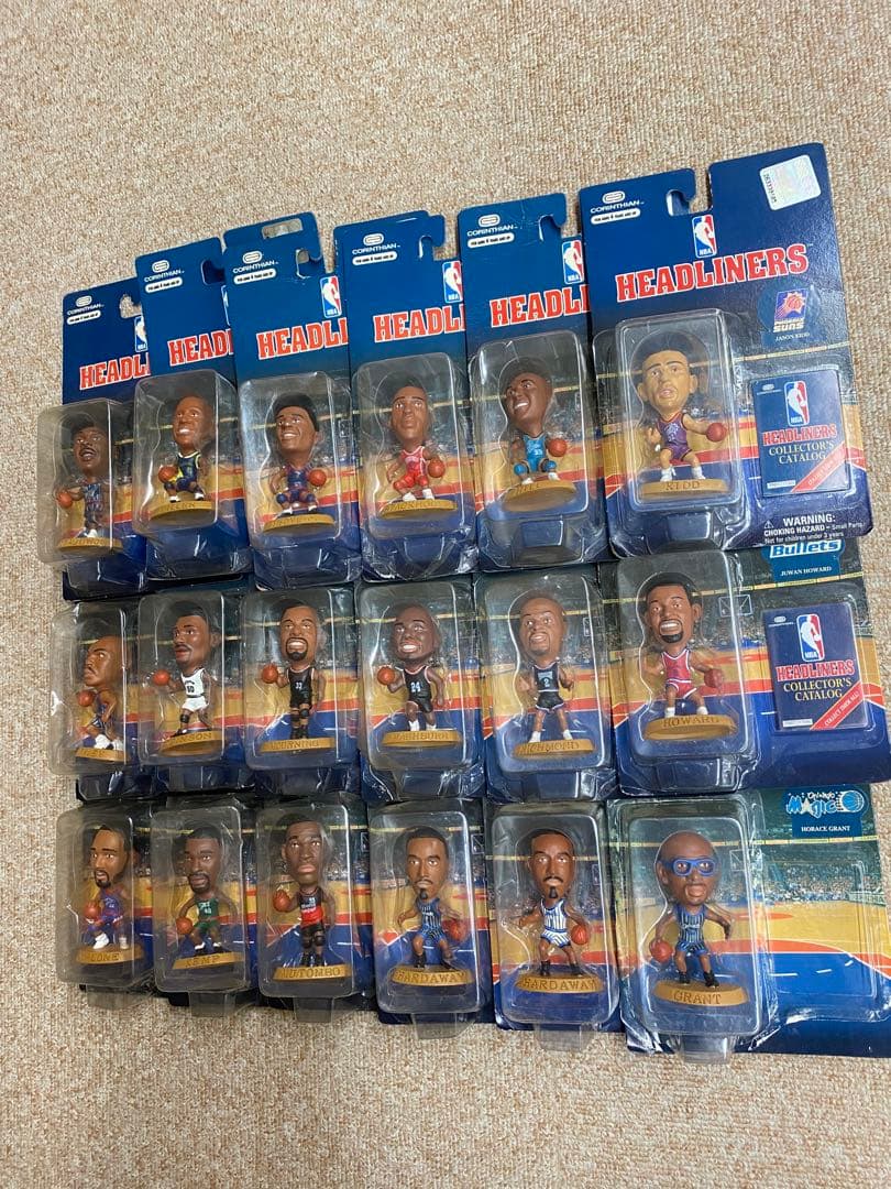 NBA ヘッドライナー フィギュア 16体セット 90s 2000s