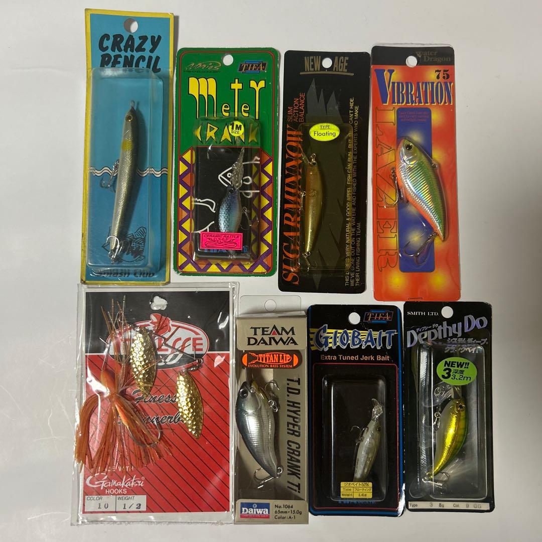 レトロ　ルアー　８個セット　色々