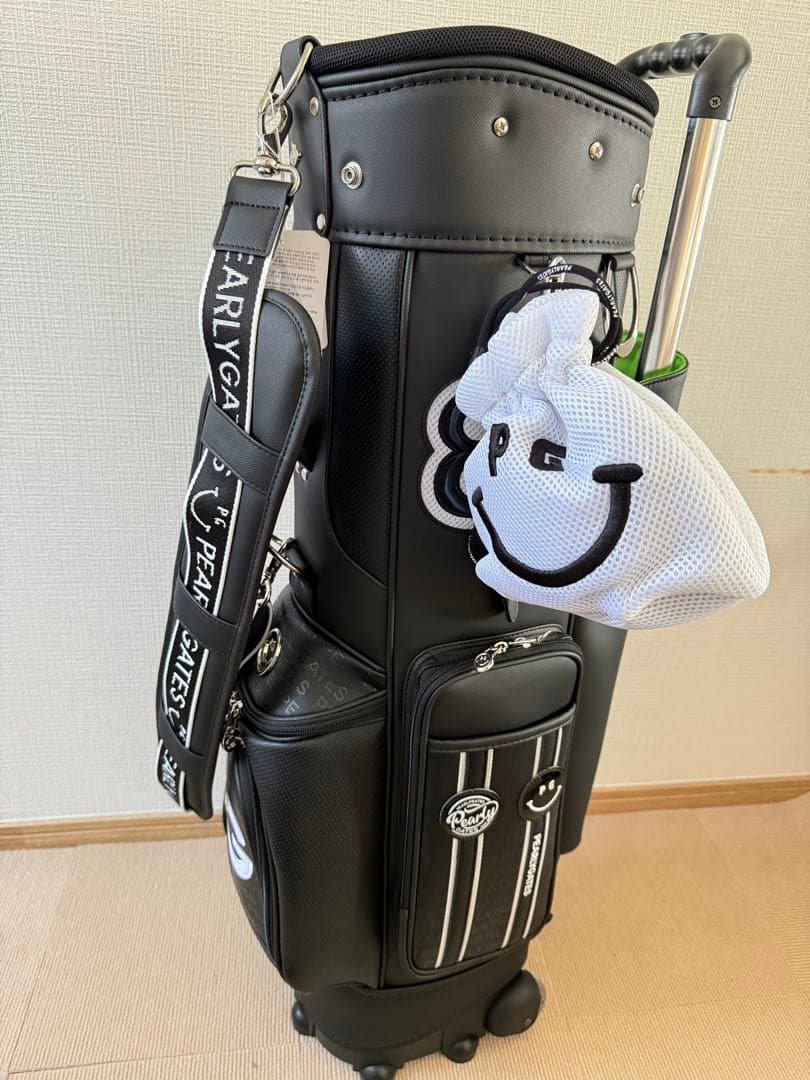 即日発送 PEARLY GATES PG キャディバッグ ブラック