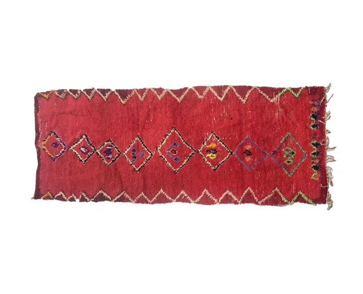 モロッカンラグ　287cmx115cm