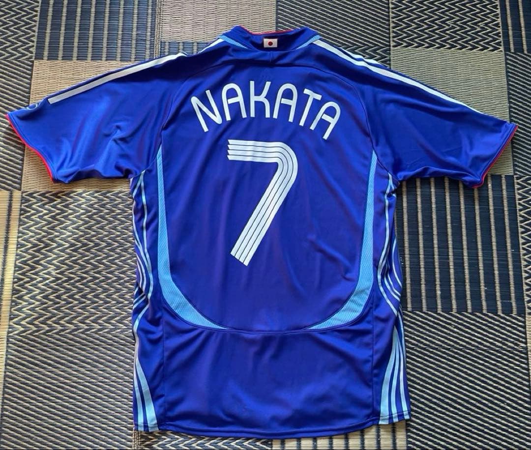 2006 日本代表オーセンティックユニフォーム 7 中田英寿 O