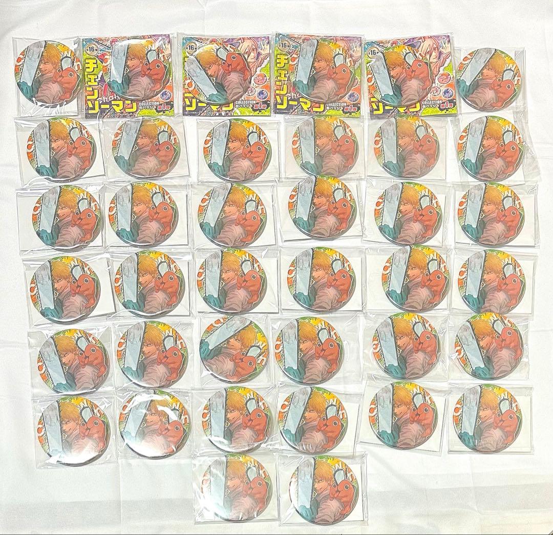 チェンソーマン コレクション缶バッジ デンジ 38個セット