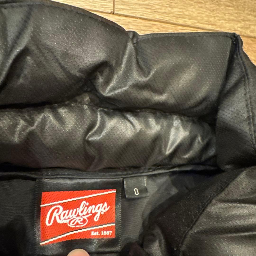Rawlings ローリングス　ブラックレーベル 中綿　ダウン　上下　野球