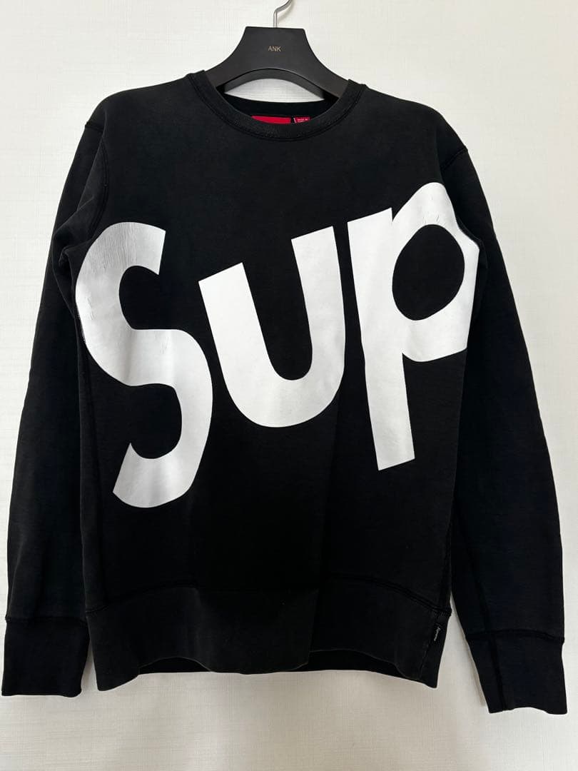 Supreme ビッグロゴ スウェット ブラック Mサイズ