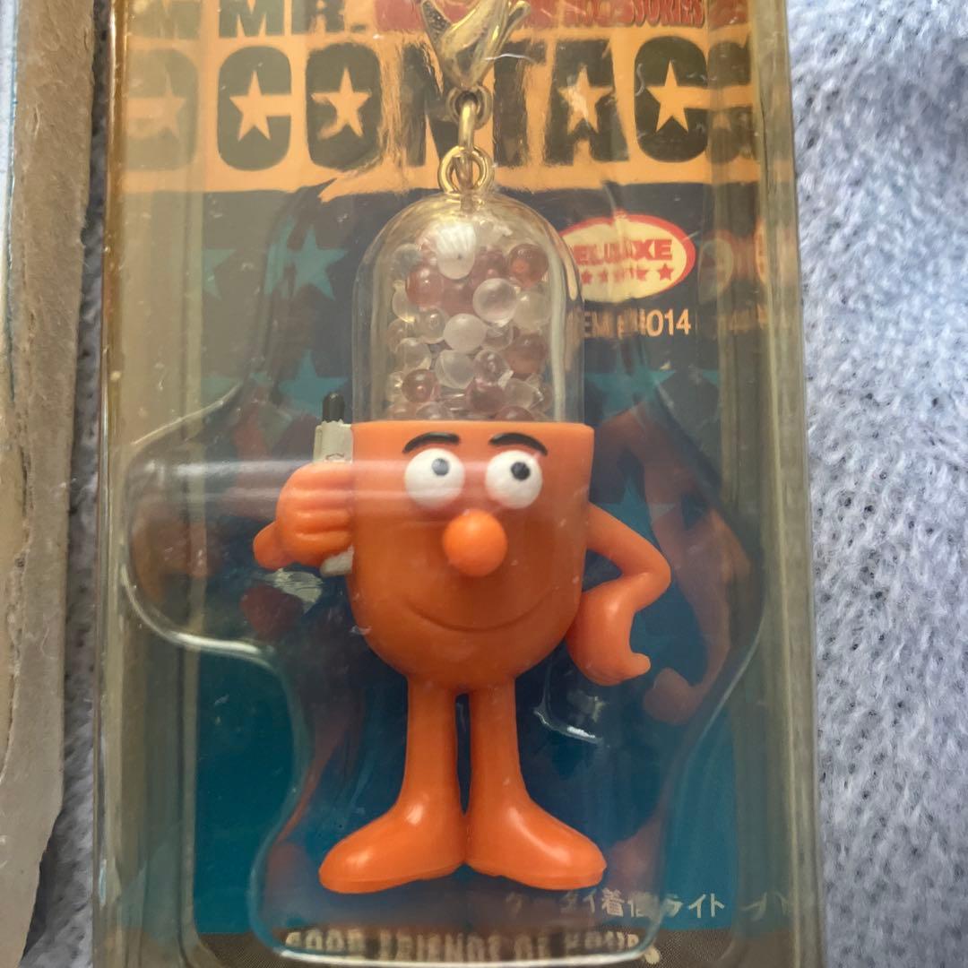 Mr. Contact ストラップ オレンジ色