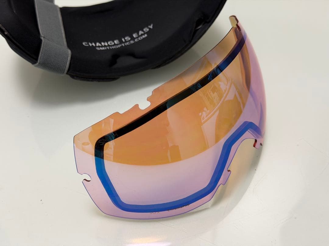 SMITH スミス ゴーグルレンズ　I/OX ChromaPop ケース付き
