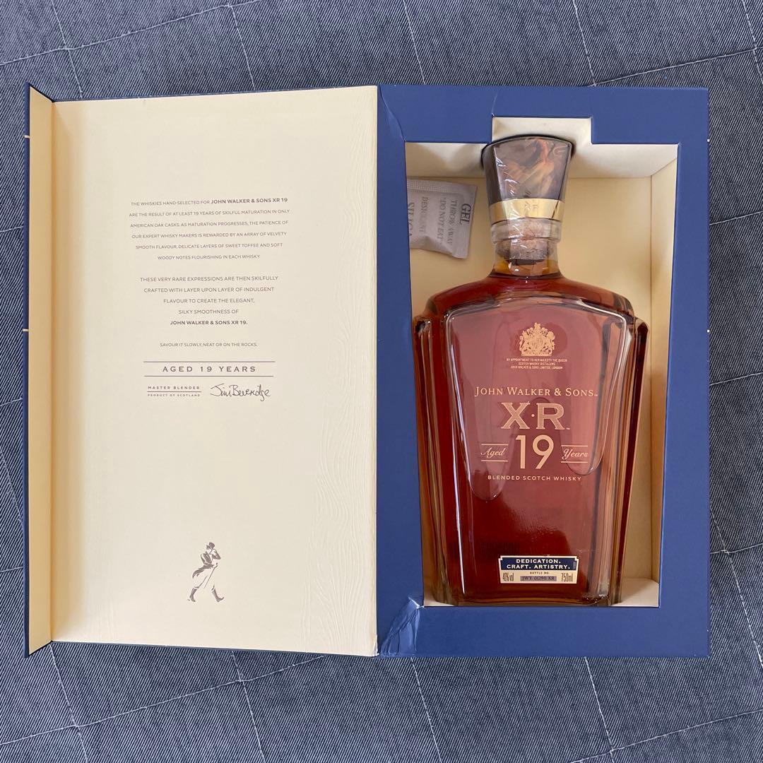 John Walker & Sons XR 19 19年ウイスキー