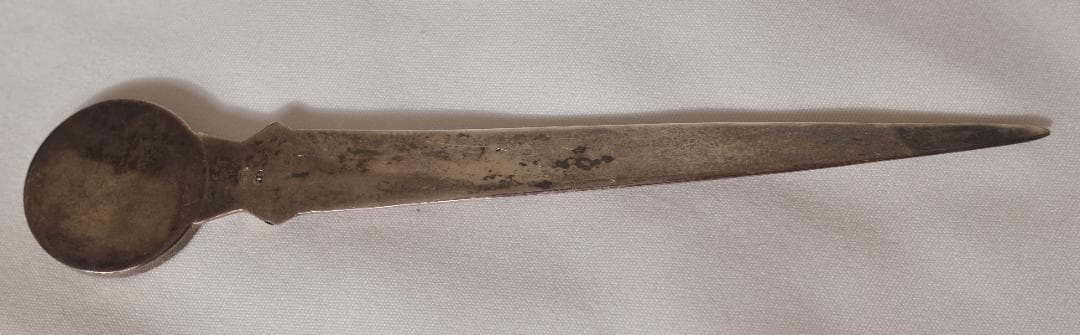 アレクサンダー大王のレリーフペーパーナイフ