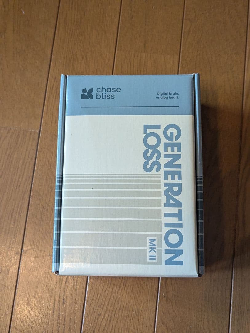 chase bliss GENERATION LOSS MK II 付属品あり