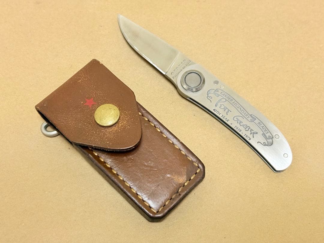  PAUL KNIFE オールド ガーバーナイフ 40周年 P2