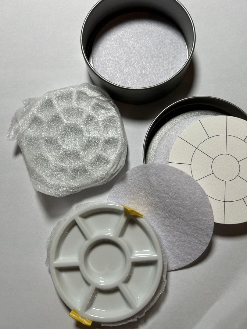 エッチャー　陶器　ミニパレット