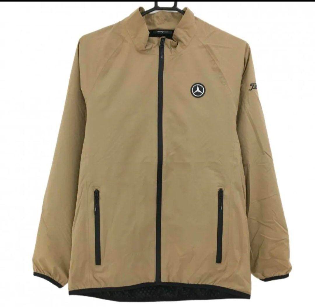 新品　タイトリスト　メルセデス・ベンツコラボジャケット　Mサイズ　ベージュ