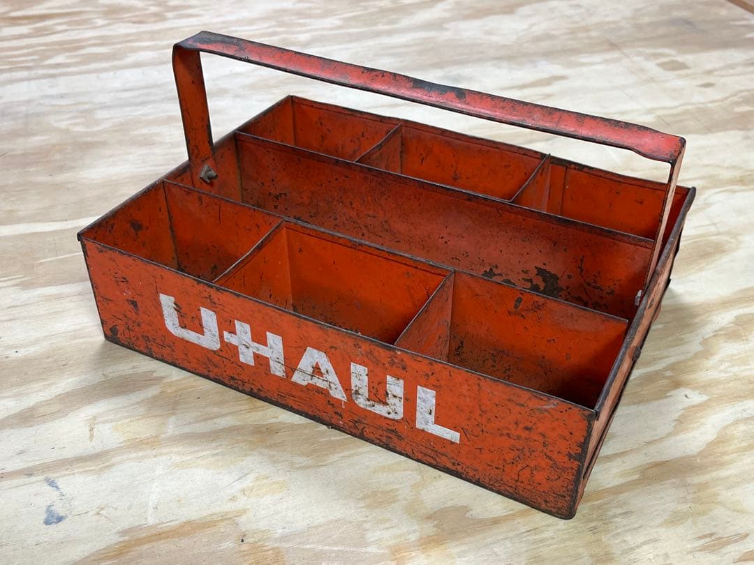 U-HAUL ツールボックス　ビンテージ　USA ガレージ 雑貨 トレー